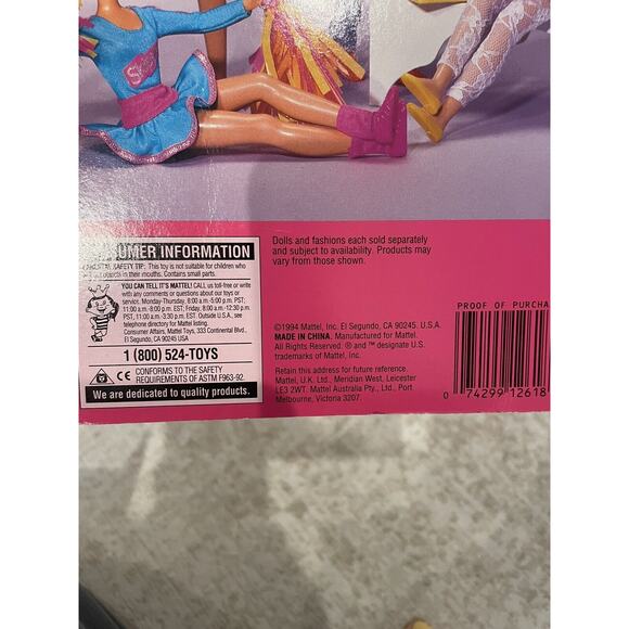 Barbie Vintage 1994 Skipper High‎ School Fun: Tea Set for Two Outfit - NWT - Picture 3 of 3